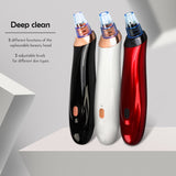Face Acne Black Dot Pimple Blackhead Remover Electric Microcrystalline Blackhead Vacuum Cleaner Pore Blackhead Skin Care Machine - Everyday-Live