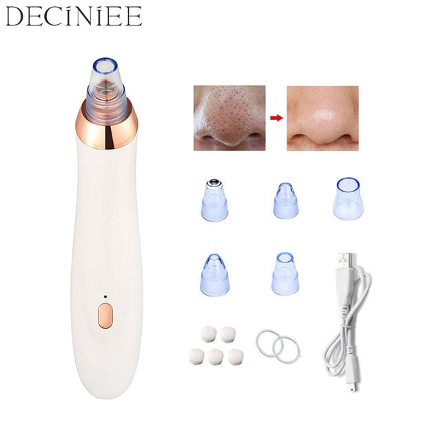Face Acne Black Dot Pimple Blackhead Remover Electric Microcrystalline Blackhead Vacuum Cleaner Pore Blackhead Skin Care Machine - Everyday-Live