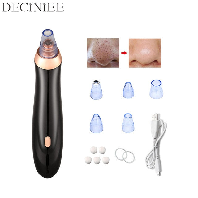 Face Acne Black Dot Pimple Blackhead Remover Electric Microcrystalline Blackhead Vacuum Cleaner Pore Blackhead Skin Care Machine - Everyday-Live