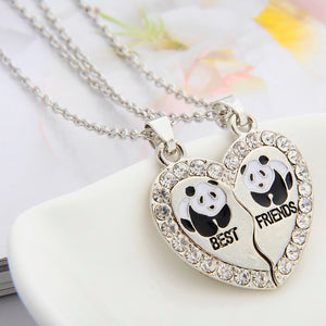 Panda Couple Pendant Necklace - Everyday-Live