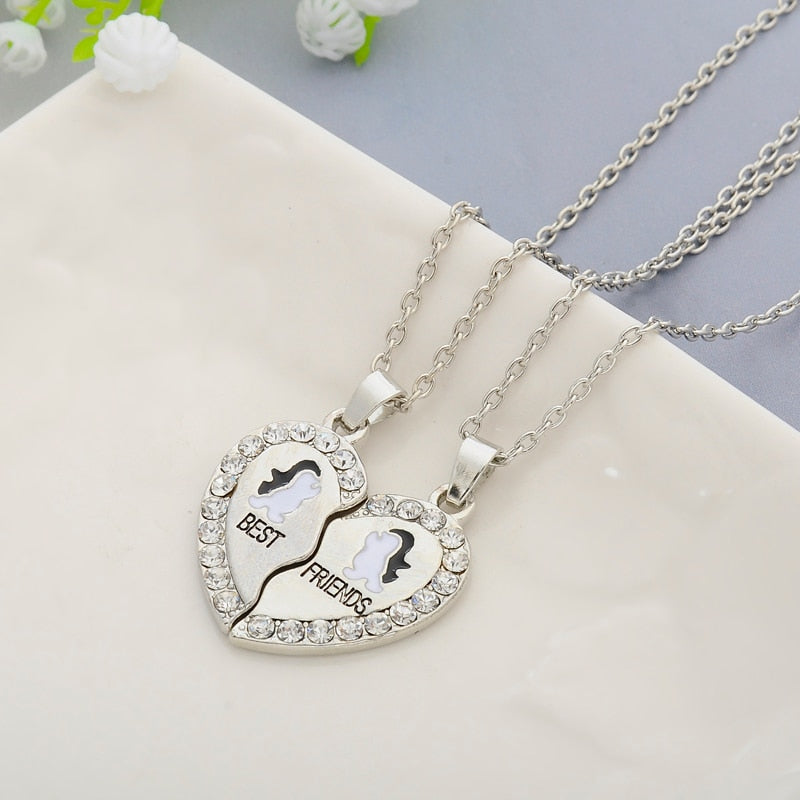 Penguin Couple Pendant Necklace - Everyday-Live