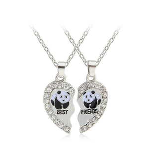 Panda Couple Pendant Necklace - Everyday-Live