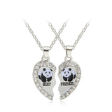 Panda Couple Pendant Necklace - Everyday-Live